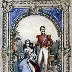 Queen Victoria and Prince Albert, c1840s