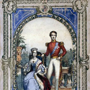 Queen Victoria and Prince Albert, c1840s