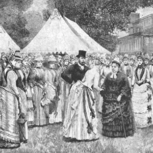 Queen Victorias Jubilee Garden Party at Buckingham Palace, June 29, 1887, (1901)