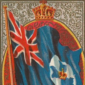 Queensland, from Flags of All Nations, Series 2 (N10) for Allen &