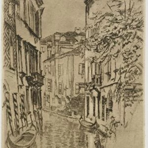 Quiet Canal. Creator: James McNeill Whistler (American, 1834-1903)