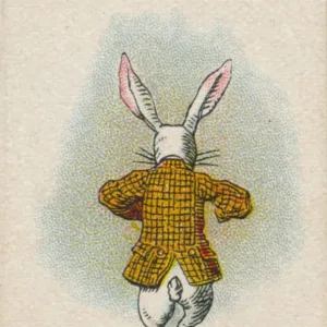 The Rabbit Running Away, 1930. Artist: John Tenniel