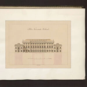 Radziwill Palace in Warsaw, (Presidential Palace), on Krakowskie Przedmiescie, (Frederic Chopins fi