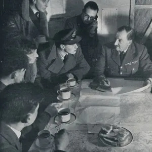 The raid is over, but the crews task is not yet finished, 1941 The raid is over, but the crews task is not yet finished, 1941