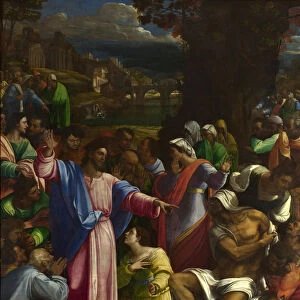 The Raising of Lazarus, ca 1518. Artist: Piombo, Sebastiano, del (1485-1547)