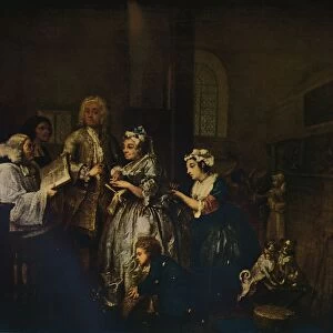 A Rakes Progress - 5: He Marries, 1733 (1934). Artist: William Hogarth