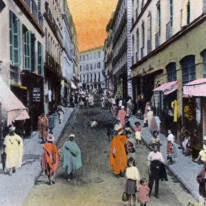 Random Street, Algiers, Algeria, early 20th century