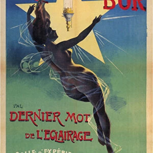 Rayon d or - Dernier mot de l Eclairage, 1895. Artist: Paleologue (Paleologu), Jean de (1855-1942)