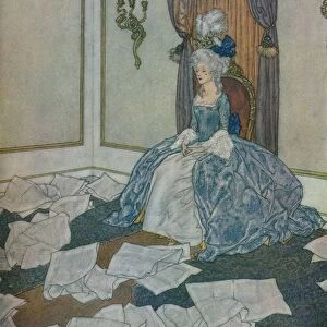 She had read all the newspapers in the world and had forgotten them again, so clever is she, 1912. Artist: Edmund Dulac
