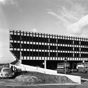 Recently completed Doncaster North Bus Station, South Yorkshire, 1967