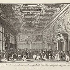 Reception by the Doge of Foreign Ambassadors in the Sala del Collegio, 1763 / 1766