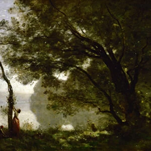 Recollection of Mortefontaine. Artist: Corot, Jean-Baptiste Camille (1796-1875)