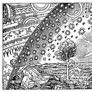 Reconstruction of a medieval conception of the universe, 19th century?