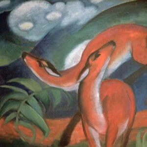 Red deer II, 1912. Artist: Marc Franz