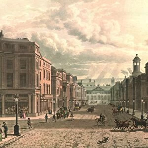 Regent Street from Piccadilly, c1822. Creator: J Bluck