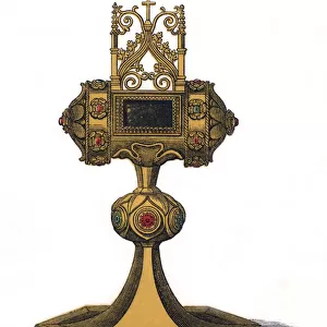 Reliquary, 15th century, (1843). Artist: Henry Shaw