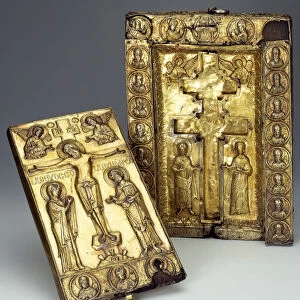 Reliquary of the True Cross, End of 11th-Early 12th cent. Artist: Byzantine Master