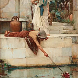 The Rescue, c. 1890. Creator: Waterhouse, John William (1849-1917)