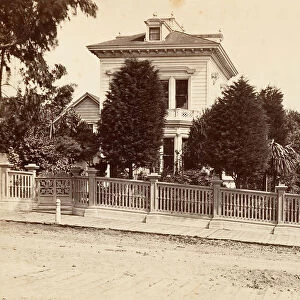 Residence of Charles Bernard. 312 Oak Street, San Francisco, California, ca. 1876