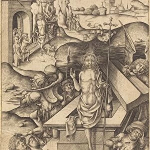 The Resurrection, c. 1480. Creator: Israhel van Meckenem
