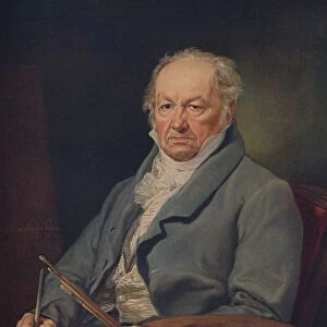 Retrato Del Pintor Don Francsico Goya, (The painter Francisco de Goya), 1826, (c1934). Artist: Vicente Lopez y Portana