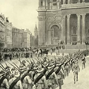 Return of the City Imperial Volunteers: Arrival at St. Pauls Cathedral, 1901. Creators