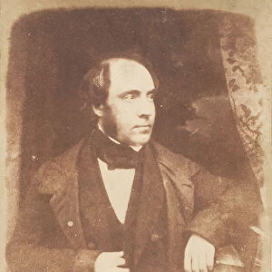 Rev. George Lewis, Dundee, 1843-47. Creators: David Octavius Hill, Robert Adamson