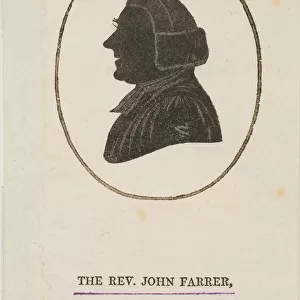 Rev. John Farrer, n. d. Creator: Thomas Bewick