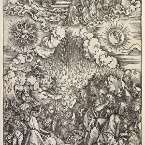 Revelation of St. John: Opening of the Sixth Seal, 1511. Creator: Albrecht Dürer (German