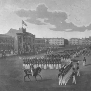 Review of The Hon. Artillery Company, 1829 (1909). Artist: Robert Havell