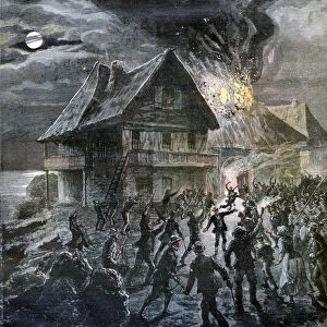 The Revolt on the Island of Sercq, 1892. Artist: Henri Meyer