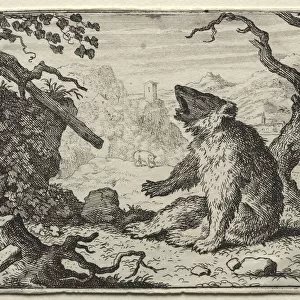 Reynard the Fox: The Bear Calls Reynard to Court. Creator: Allart van Everdingen (Dutch