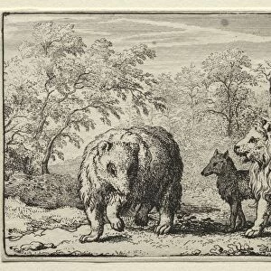 Reynard the Fox: The Freeing of the Wolf and the Bear. Creator: Allart van Everdingen (Dutch