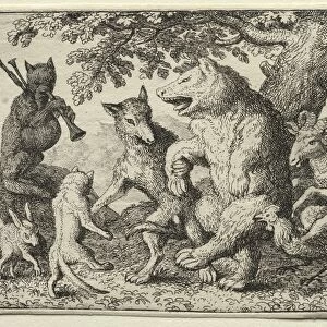 Reynard the Fox: The Wolf and the Bear Celebrate Their Freedom. Creator: Allart van Everdingen