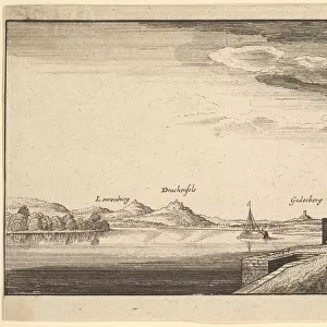 The Rhine near Bonn, copy, 1625-77. Creator: Abraham Aubri