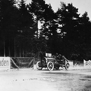 Richard Brasier of Leon Thery, winner of the 1904 Gordon Bennett Cup, Homburg, Germany