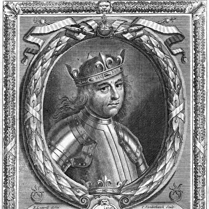 Richard I King of England. Artist: Edward Lutterell