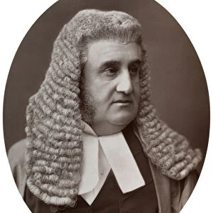 Right Hon Sir Robert J Phillimore, DCL, Judge of the High Court of Justice, 1877. Artist: Lock & Whitfield