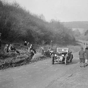 Riley open 4-seater tourer at the JCC Half-Day Trial, Ranmore Common, Dorking, Surrey, 1930