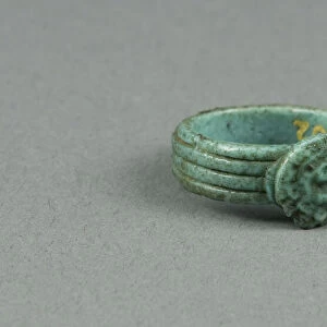 Ring: Aegis of Sekhmet / Bastet, Egypt, New Kingdom-Third Intermediate Period