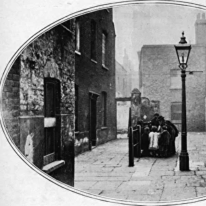 Ripe for eviction, London, c1901 (1901)
