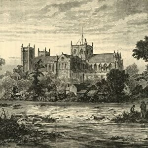 Ripon Minster, from the South-East, 1898. Creator: Unknown