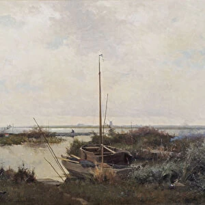 River landscape, 1882. Creator: Tholen, Willem Bastiaan (1860-1931)