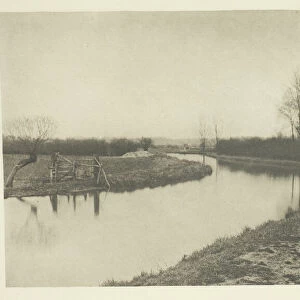 The River Stort, 1888. Creator: Peter Henry Emerson