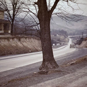 Road out of Romney, West Va. 1942 or 1943. Creator: John Vachon