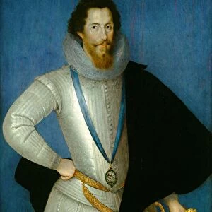 Robert Devereux, 2nd Earl of Essex, 1596 / 1601. Creator: Studio of Marcus Gheeraerts