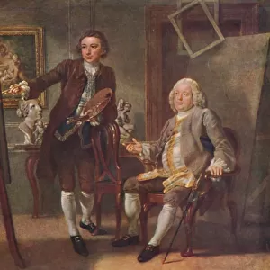 Robert Walpole, First Earl of Orford, K. G. in the Studio of Francis Hayman, R. A. c1748-1750, (19 Artist: Francis Hayman