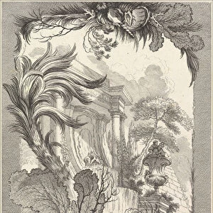 Rocaille (Rock Garden), ca. 1737. Creator: Claude Augustin Duflos le Jeune