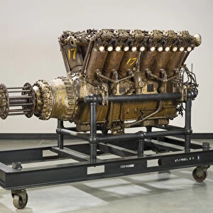 Rolls-Royce Condor IA, V-12 Engine, 1921. Creator: Rolls-Royce