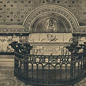 Roma - Basilica of St Lawrence. - Tomb of Pius IX, 1910